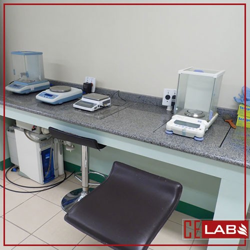 Mesa antivibratória para laboratório